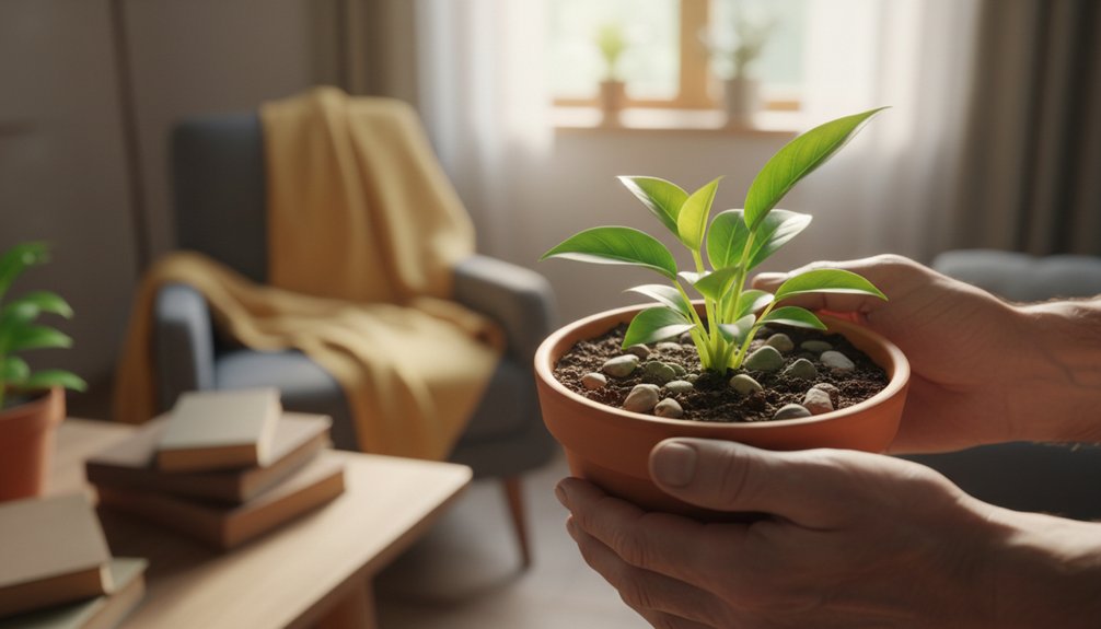 nurturing plants fosters connection